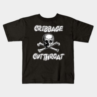 Funny Cribbage Cut Throat Muggins Match Kids T-Shirt